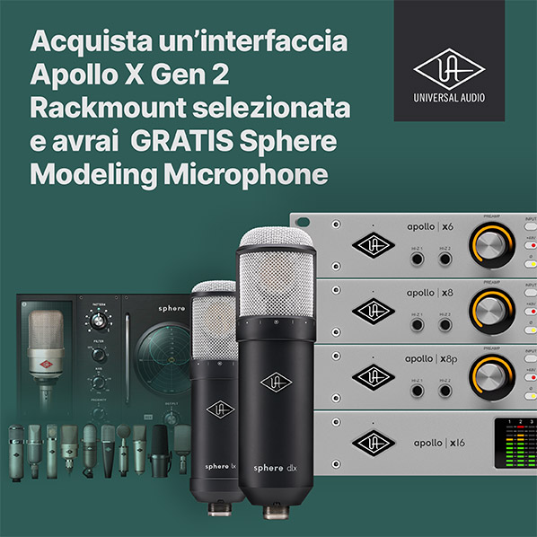 Apollo X Gen 2 Rackmount + Free Sphere Promo