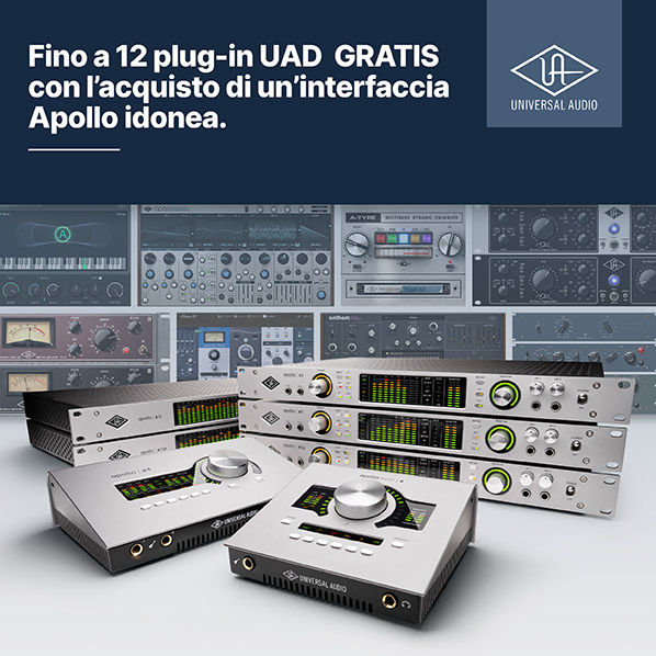 Universal Audio Apollo + Free Plug-ins Promo