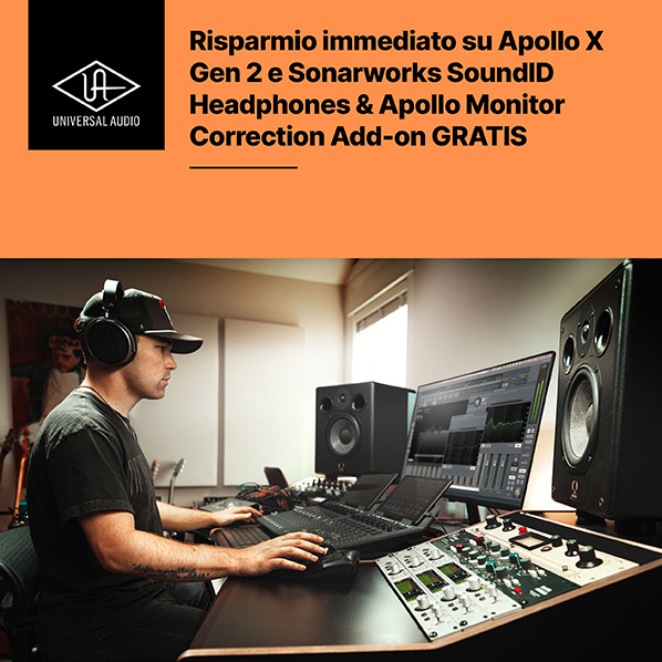 Apollo X Gen 2 Instant Savings + Free SoundID Reference Headphone Calibration Promo