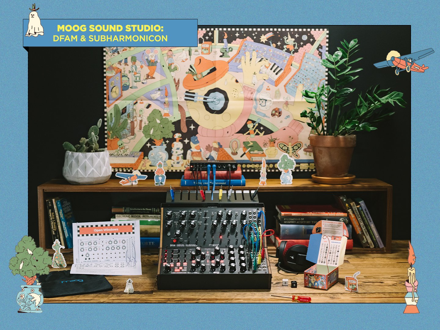 MOOG MUSIC Moog Sound Studio: DFAM e Subharmonicon