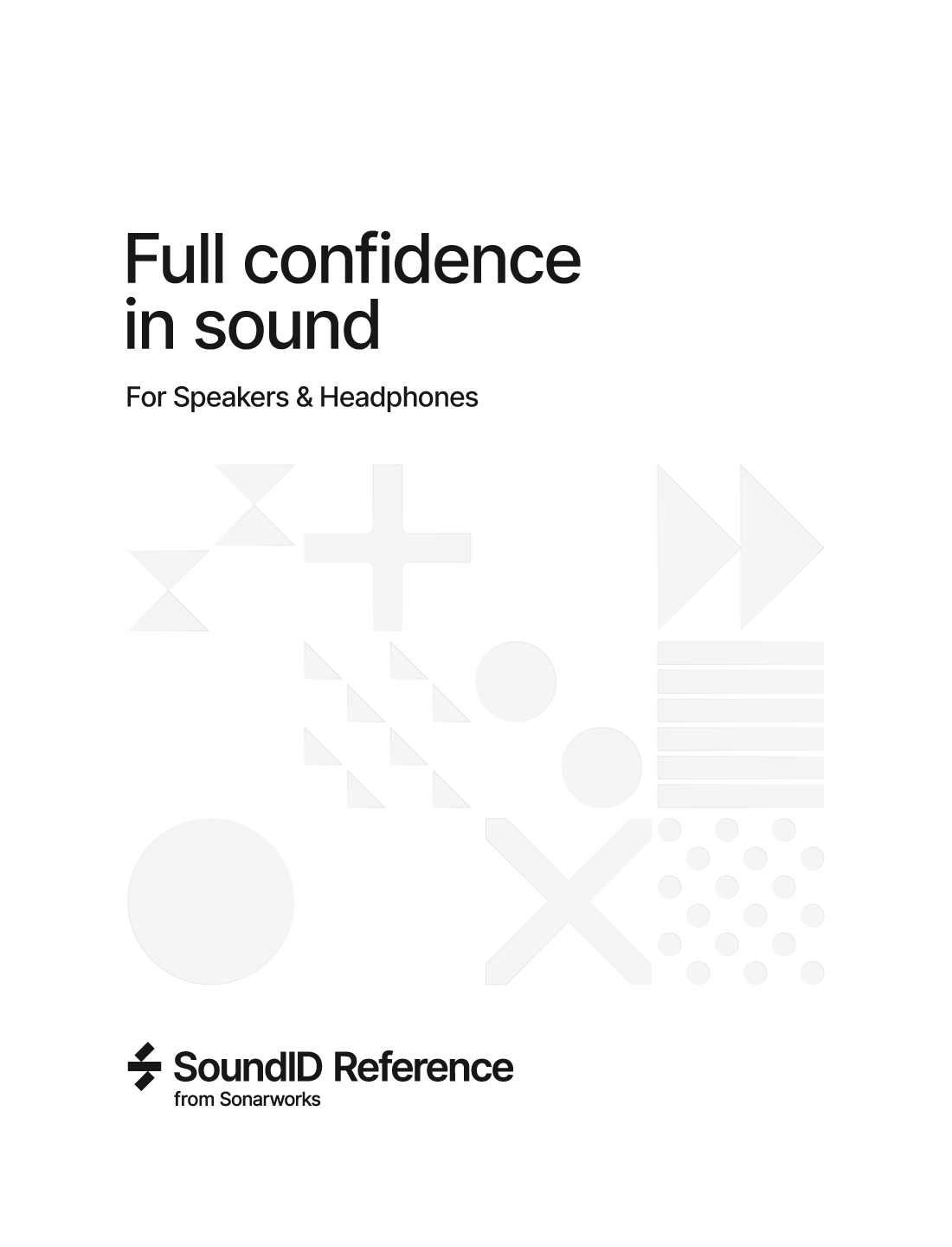 SONARWORKS SW5SB SOUNDID REFERENCE PER SPEAKER E CUFFIE - BOXED