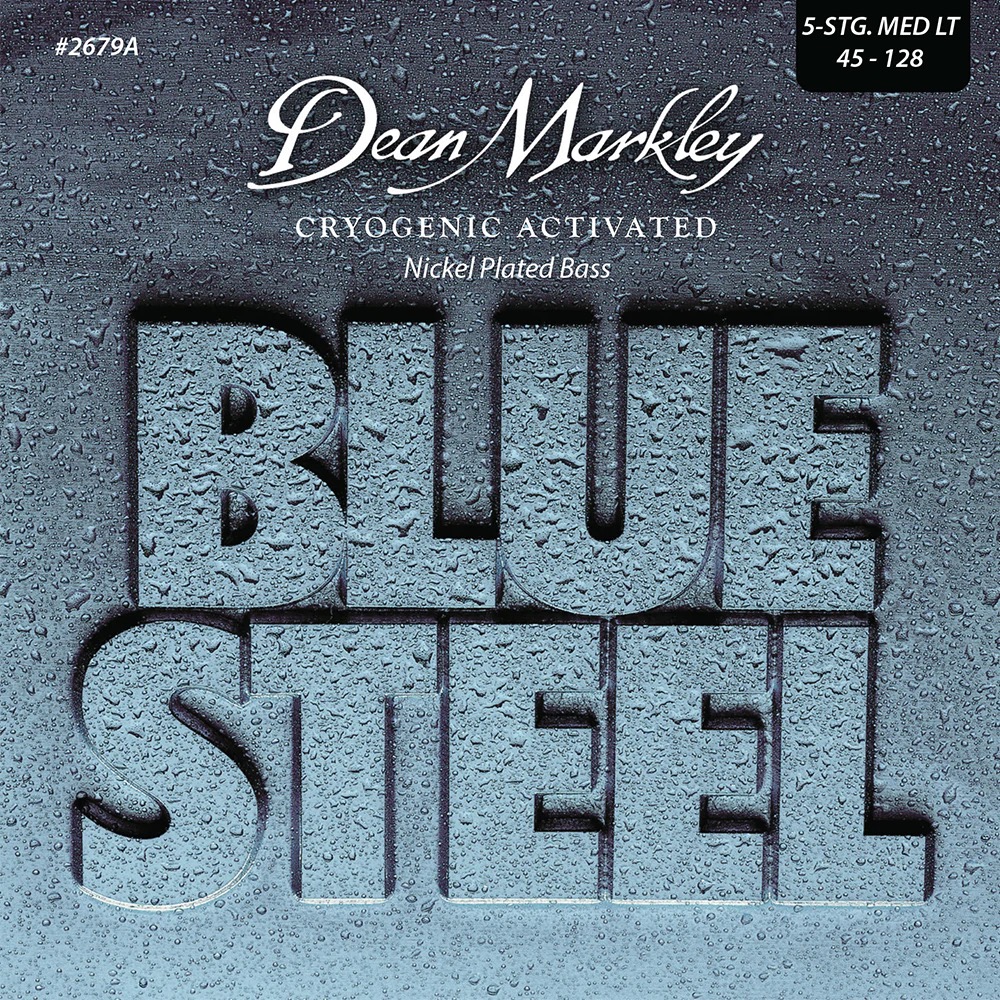 DEAN MARKLEY Corde Basso El Blue Steel 5 corde M Light 45-128