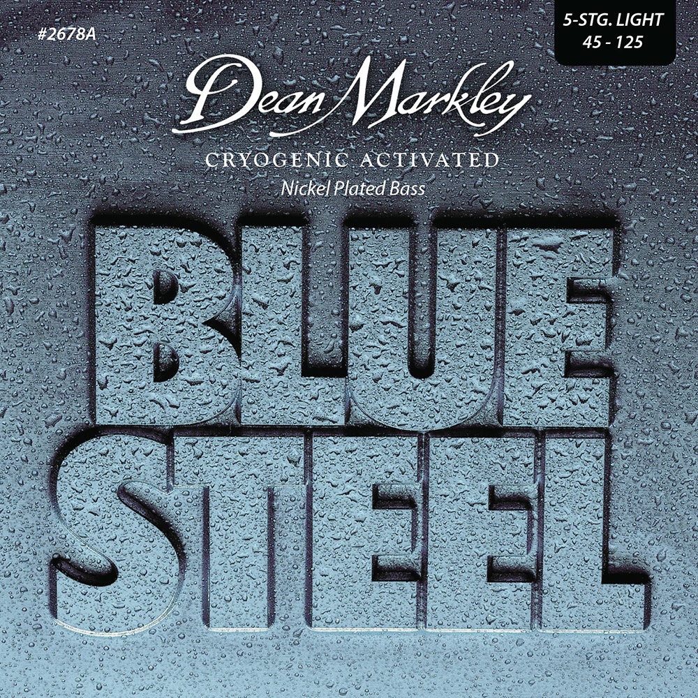 DEAN MARKLEY Corde Basso El Blue Steel 5 corde NPS 45-125
