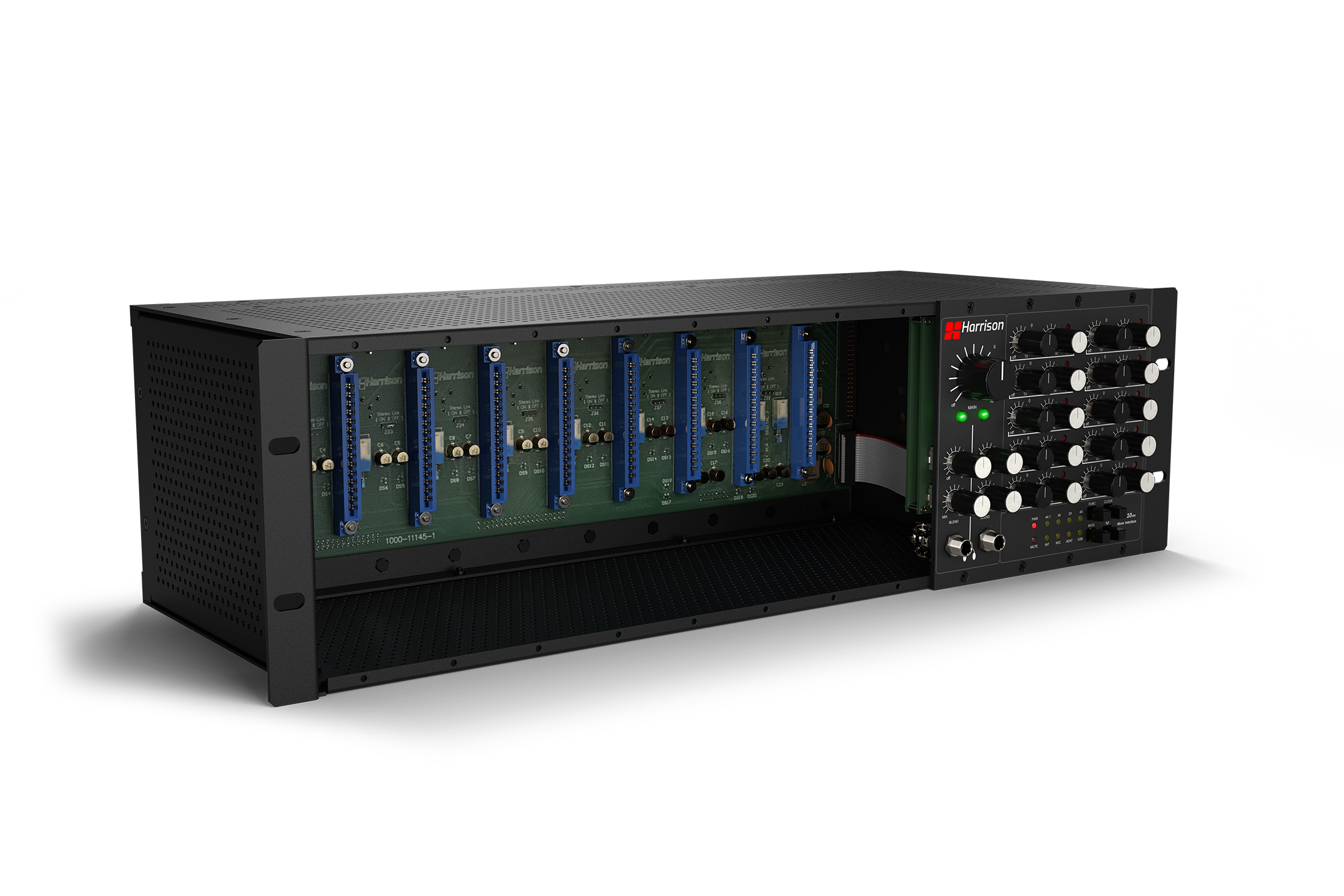 HARRISON AUDIO 723730XB1 HARRISON 500 RACK CON SCHEDA DANTE E MIXER